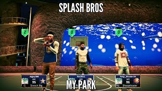 NBA 2k17 My Park Splash Bros