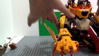 Lego Chima Laval's Fire Lion Review