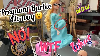 Omg 😲 Pregnant Barbie unboxing | with cute baby 😍🤪