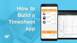 Build a Custom Timesheet App in 8 Minutes Without Code!