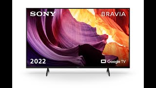 SONY X80K televizoriai (2022 m. serija)