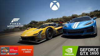 LENOVO IDEAPAD GAMING 3 | 16gb | Forza Motorsport BENCHMARKS | GAMEPLAY | RYZEN 5 5600 H | GTX 1650