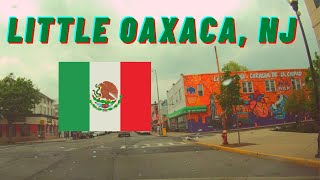 4K New Brunswick, NJ French St - Little Oaxaca Mexican Neighborhood