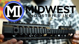 How To Install The @midwestindustriesinc6830  Floating Hand Rails On An AR 15