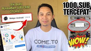 Trik Baru ⁉️ Penambah Subscribe Otomatis lewat LINK Facebook