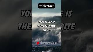 Secrets of Smiles: Men's Silent Affection 🧔❤️ | Male Fact #Shorts #MaleFact