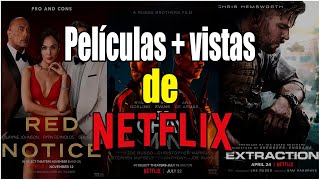 Las 6 Películas más vistas de NETFLIX 2022 | lo que va del año