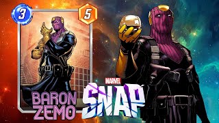 QUESTO MAZZO È DIVERTENTISSIMO!!! NUOVO BARON ZEMO E NUOVA SEASON || Marvel Snap ITA