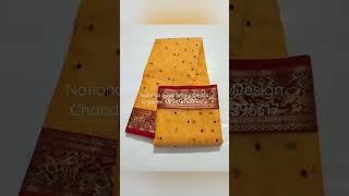 #exclusive #partywear #shortvideo #handwoven National Awad wining Design Chanderi saree/8962296317