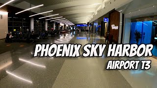 Phoenix Sky Harbor Airport | PHX | Terminal 3 Departure | Gates E - F