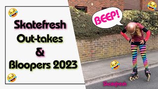 Skatefresh #outakes & #bloopers from 2023. Asha forgetting words, waffling & going off-script.