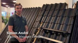 ValkPitched på lutande tak med vanliga tegelpannor (Swedish)