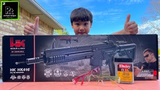 This HK 416 6-Round Burst BB Gun is Insane!!!