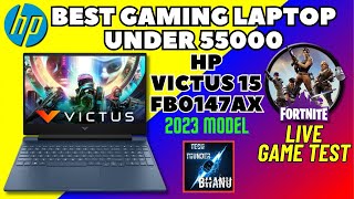 BEST GAMING LAPTOP UNDER 55000🔥HP VICTUS 15-FB0147AX🔥R5- 5600H🔥RX 6500M 4GB GRAPHICS #gaming #viral