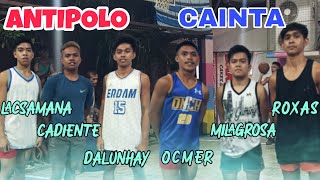 CAINTA VS ANTIPOLO 3x3 BASKETBALL FULL GAME HIGHLIGHTS