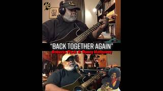 Playing my guitar and singing “Back Together Again” by Roberta Flack & Donny Hathaway! 🎸