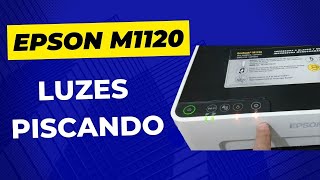 Epson M1120 - Erro luzes piscando - Erro 034004 - Erro 00043!