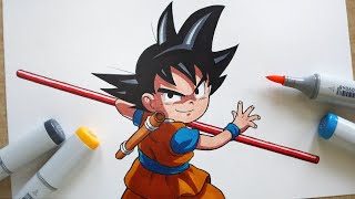 How to Draw Goku | Dragon Ball DAIMA