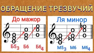 Обращение трезвучий. Урок 10.Секстаккорд,квартсекстаккорд.Аккорды.Тоническое трезвучие. Сольфеджио