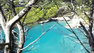 Cala Mitjana Beach, Menorca.wmv