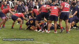 Rugby Brawl - Original Uncut Vision in HD shot for Sky Sport.