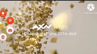 AXN White oprawa graficzna 2016-dziś