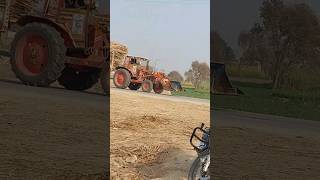 21 February 2024 JCB Belarus tractor Trolley Raning at Road