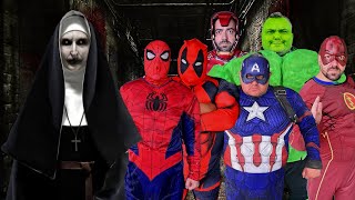 Superheroes vs The Nun Compilation