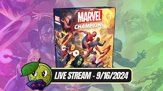 Marvel Champions Solo Live Stream