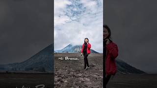 When you're trying to take a COOL video | Bromo, Indonesia