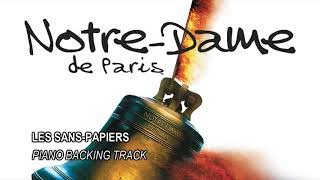 Les Sans-Papiers - Notre-Dame de Paris - Piano Backing Track