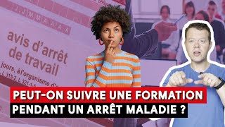 Suivre une formation pendant un arrêt maladie #fonctionnaires #UNSA