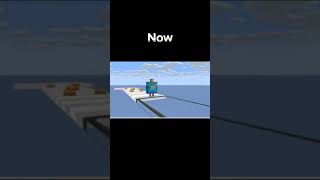 Minecraft animations then vs now #minecraft #shorts inspired by @ThatFine01