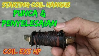 Honda C70 engine restoration part 8 | Starting coil burnt