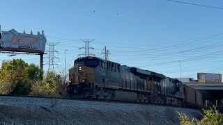 CSX ES44AH 3218 w/ Nice Crew Leads C700-06 on 11/12/24