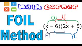 FOIL Method | Multiply Binomials