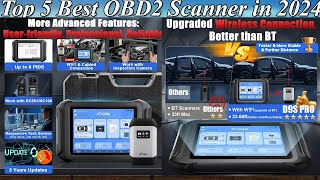 Top 5 Best High Quality OBD2 Scanner in 2024 | Upgraded Version, best obd2 scanner for all cars