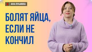 Болят яйца, если не кончил / Анна Лукьянова