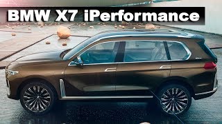 All-New BMW X7 iPerformance Concept (Pre-production 2019 BMW X7 SUV)