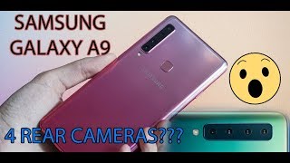 Samsung galaxy A9 | 4 Rear Cameras!!!!!!