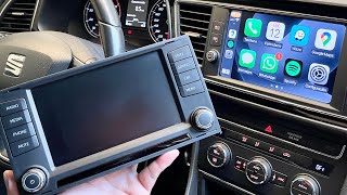 Retrofit Screen Infotainment 8” Seat Leon 5F Install/Instalar Pantalla FR Cupra ST Style MIB2.5😍🖥️