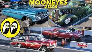 MOONEYES 2nd Annual New Years Party at Irwindale Speedway ft. Lowriders | Custom Classics & Racecars