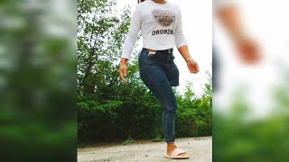 Amputee Woman Dancing Free-style | One Legged Dancer | Amputada