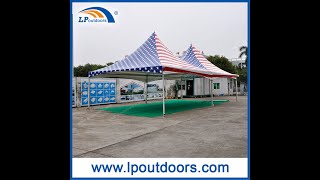 6X12m 20x40feet high peak pinnacle frame tent for all events