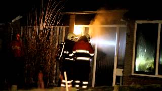 Woningbrand it Sud in Kimswerd