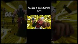 KOF XV - Yashiro Combo (5 Bars) #shorts