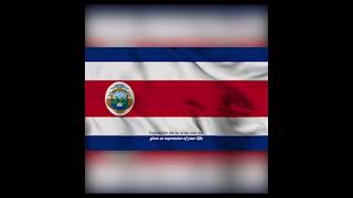 Costa Rica National Anthem | Noble Patria, tu Hermosa Bandera #shorts  #Allanthem