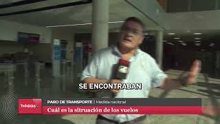 Vuelos cancelados en el Aeropuerto de Jujuy por el paro de transporte