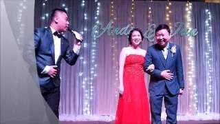 Emcee Jerry - Andy and Jun Wedding Reception 2016