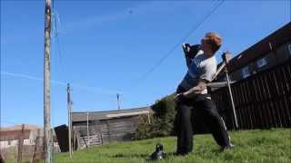 48kg/106lbs Kettlebell Bent Press - Canon 600D